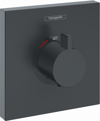Термостат для душа Hansgrohe ShowerSelect Highfow 15760670 (черный матовый)