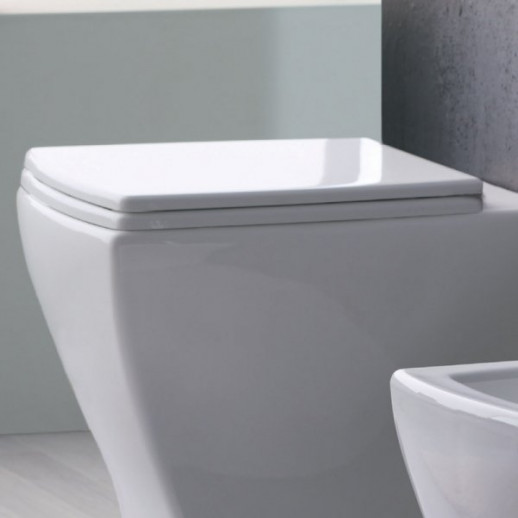 CERAMICA ALA CRAZY 25CWCS крышка-сиденье для унитаза, белая