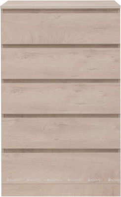 Комод для ванной Aquanet Сканди 700x400 Дуб эдгрейн 5 ящиков (00302551)