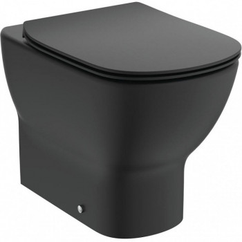 Унитаз Ideal Standard Tesi AquaBlade T0077V3 приставной черный матовый без сиденья
