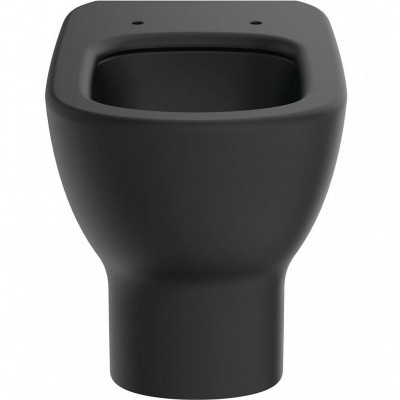 Унитаз Ideal Standard Tesi AquaBlade T0077V3 приставной черный матовый без сиденья