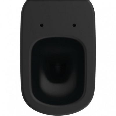 Унитаз Ideal Standard Tesi AquaBlade T0077V3 приставной черный матовый без сиденья