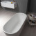 Balteco Azur White ванна из искусственного камня Xonyx, 154 см х 68 см