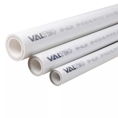 Труба 20х3,4 мм полипропиленовая армированная алюминием PN 25, PP-ALUX (белый) VALTEC (VTp.700.AL25.20)