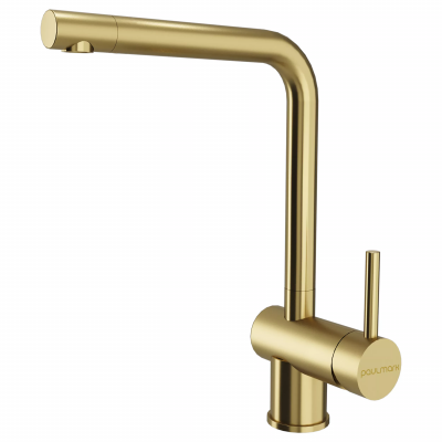 Смеситель для кухни Paulmark Spring Sp212067-LG светлое золото