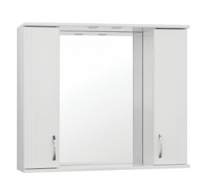 Зеркало-шкаф для ванной Style Line Эко Стандарт Панда 100/С белый (ЛС-00000239)