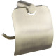 Держатель туалетной бумаги Haiba HB8403-4 с крышкой (нерж сталь) бронза  (HB8403-4)