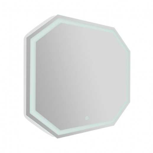 Зеркало с встроенным светильником и сенсорным выключателем Belbagno spc-ott-800-800-led-tch