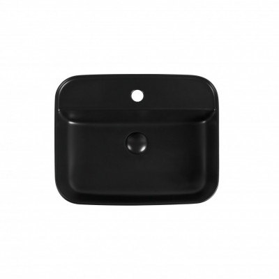 Накладная раковина Aquanet SOUL-2-MB 40х50 см, черная матовая (273670)