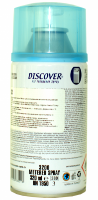 Освежитель воздуха Discover Ocean сменный баллон, 320 мл, Океан