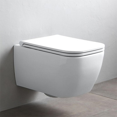 Унитаз подвесной Scarabeo Teorema 2.0 Twist 5126TW белый