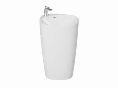 Раковина напольная Laguraty 2100w белая