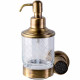 Дозатор для жидкого мыла Boheme Royal Cristal 10932-BR-B подвесной, бронза  (10932-BR-B)
