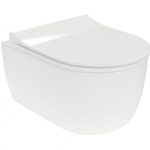 Унитаз Excellent Odyss CENL.4609.490.WH подвесной с сиденьем микролифт санфаянс