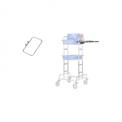 Vermop Рама (хром.) 1 x 120 л, боковая и для лотка