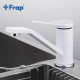 Смеситель Frap для кухни однорычажный поворотный белый (F4545)  (F4545)