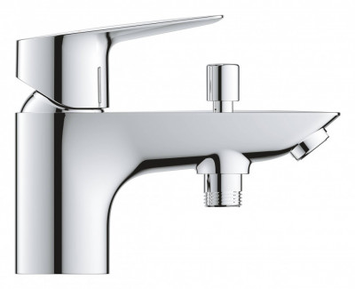 Смеситель на бортик ванны GROHE BauEdge, монтаж на 1 отверстие, хром (23562001)