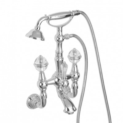 MIGLIORE Cristalia SWAROVSKI 18585 смеситель для ванны, хром