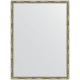 Зеркало настенное Evoform Definite 77х57 BY 0642 в багетной раме Серебряный бамбук 24 мм  (BY 0642)