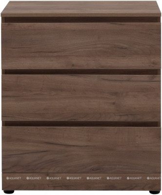 Комод для ванной Aquanet Сканди 700x400 Дуб крафт 3 ящика (00302550)