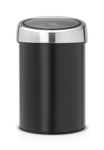 Brabantia TOUCH BIN 364440 ведро для мусора, 3л, черное