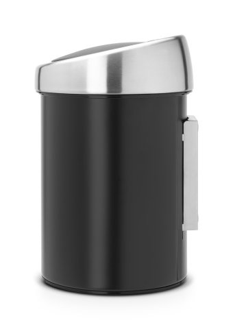 Brabantia TOUCH BIN 364440 ведро для мусора, 3л, черное