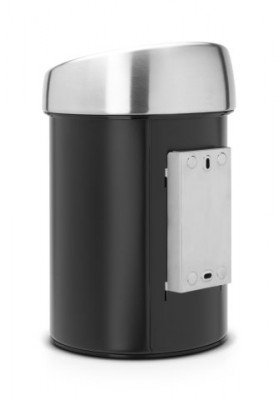 Brabantia TOUCH BIN 364440 ведро для мусора, 3л, черное