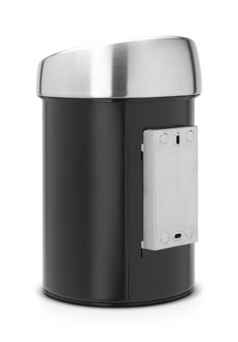 Brabantia TOUCH BIN 364440 ведро для мусора, 3л, черное
