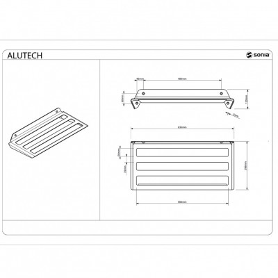 Полка для полотенец Sonia Accessories 176076 черная матовая