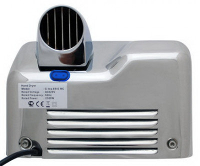 Сушилка для рук G-TEQ 8843 MC антивандальная, хром