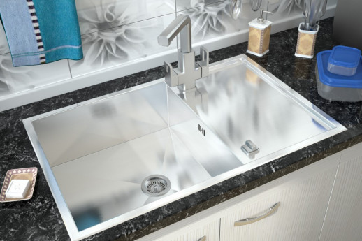 Zorg Steel Hammer X SH X 7850 ELOS кухонная мойка, матовая сталь