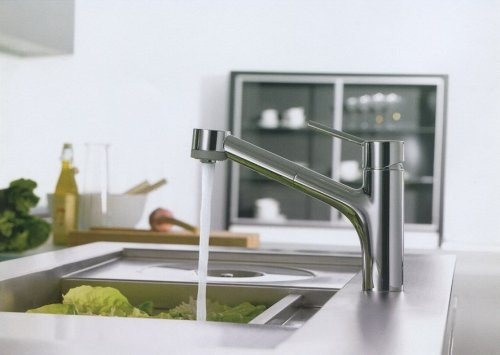 Hansgrohe Тalis S 32841000 смеситель для кухни (с выдвижным изливом), хром