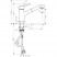 Hansgrohe Тalis S 32841000 смеситель для кухни (с выдвижным изливом), хром