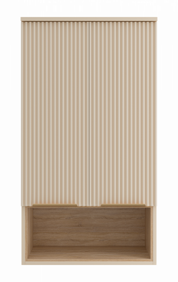 Шкаф над стиральной машиной Brevita Enfida 60 ENF-08060-031 бежевый