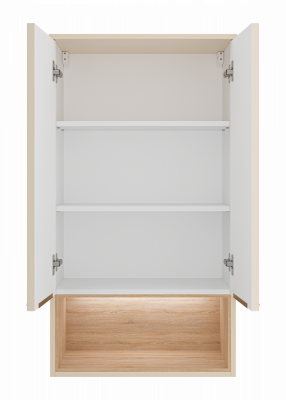 Шкаф над стиральной машиной Brevita Enfida 60 ENF-08060-031 бежевый