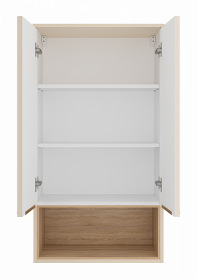 Шкаф над стиральной машиной Brevita Enfida 60 ENF-08060-031 бежевый