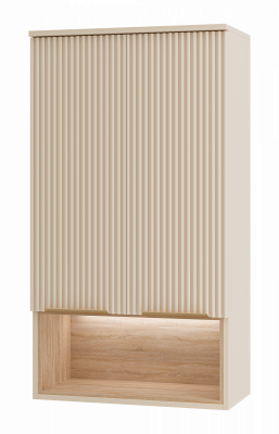 Шкаф над стиральной машиной Brevita Enfida 60 ENF-08060-031 бежевый