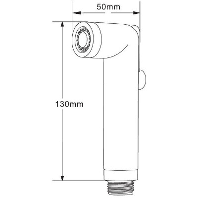 Гигиенический душ Orange HS001bk черный