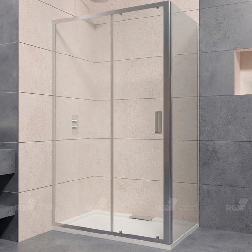Душевой уголок RGW Passage PA-76 140х120 35087642-11 прозрачный профиль хром прямоугольный