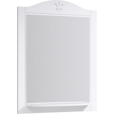 Зеркало в ванную Aqwella Франческа 75 FR0207 белое прямоугольное