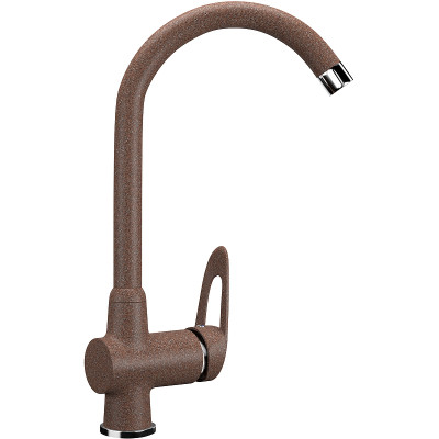 Смеситель для кухни Ulgran Classic U-006-302 высота 365 мм однорычажный песочный