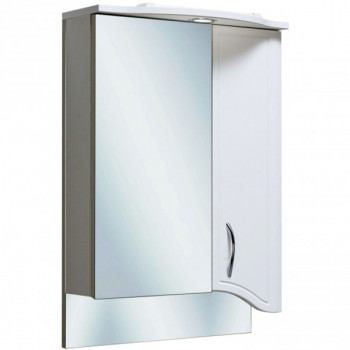 Зеркальный шкаф в ванную Runo Севилья 50 R 00000000799 с подсветкой белый