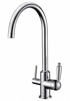 Смеситель для кухонной мойки ZORG Sanitary  (ZR 317 YF-33), рычажный, современный стиль