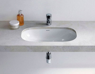 Раковина встраиваемая Duravit D-code 53 0338490000 белый овальная