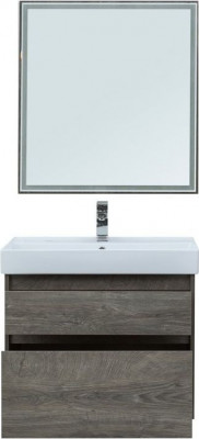 Мебель для ванной Aquanet Nova Lite 75 дуб рошелье (2 ящика) напольная/подвесная (00242904)