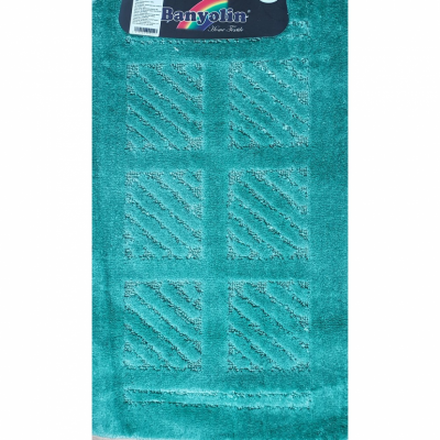 GFmark одинарный коврик для ванной КВАДРАТЫ 55х90 см, полиэстер