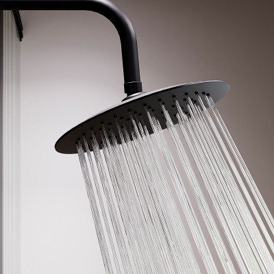Душевая система Damixa Scandinavian Pure 936780300 черная матовая 1 режим