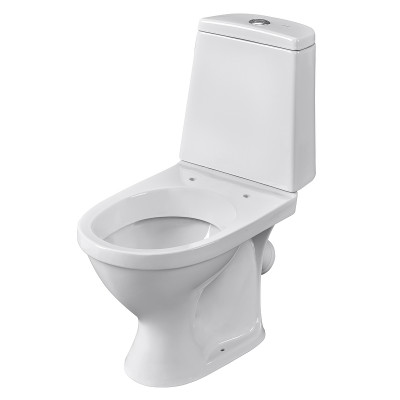 Унитаз компакт Santeri Прайм 1.P205.4.S00.00B.F с бачком и сиденьем фарфор