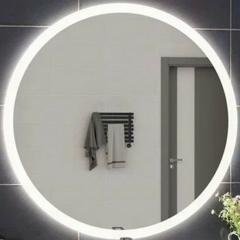 Зеркало в ванную SanVit Арт 60 zart60 с подсветкой с инфракрасным выкл округлое