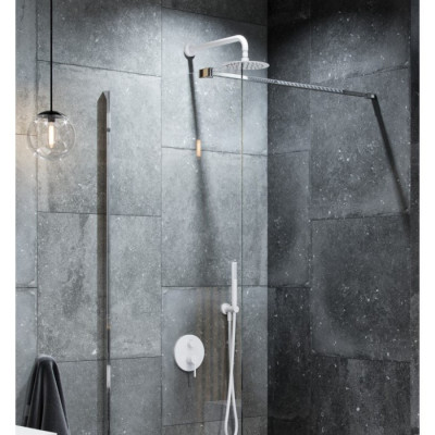 Система для душа скрытого монтажа EXCELLENT белый мат (AREX.SET.1245WH)